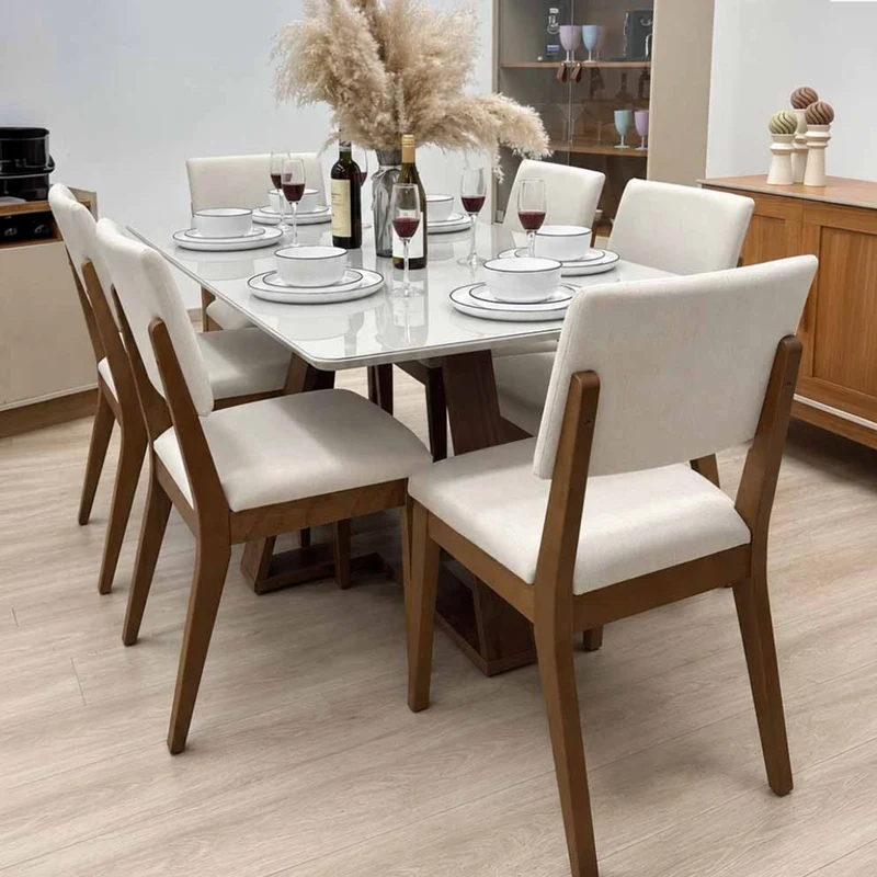 Tokoa Mesa para Comedor MDF 74.5x160x90cm