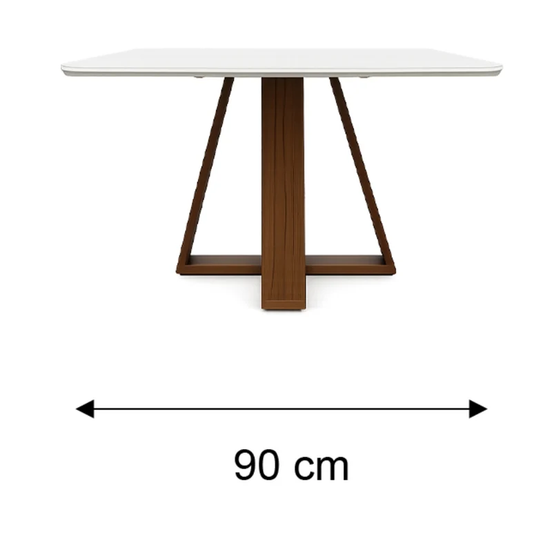 Tokoa Mesa para Comedor MDF 74.5x135x90cm