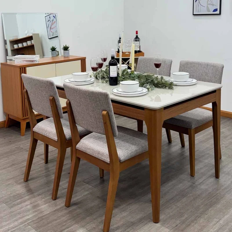 Tokoa Silla para Comedor de Madera Tapizada