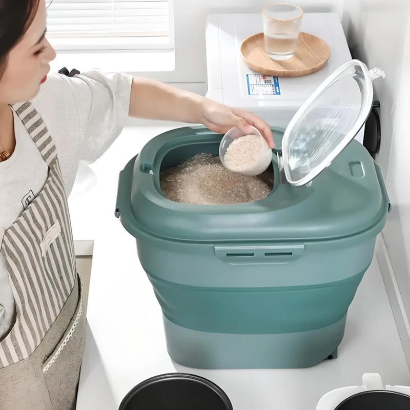 Miomu Recipiente de Almacenamiento para Comida de Mascotas
