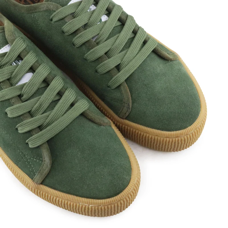 Zapatilla serraje verde YOKO Walk in Pitas