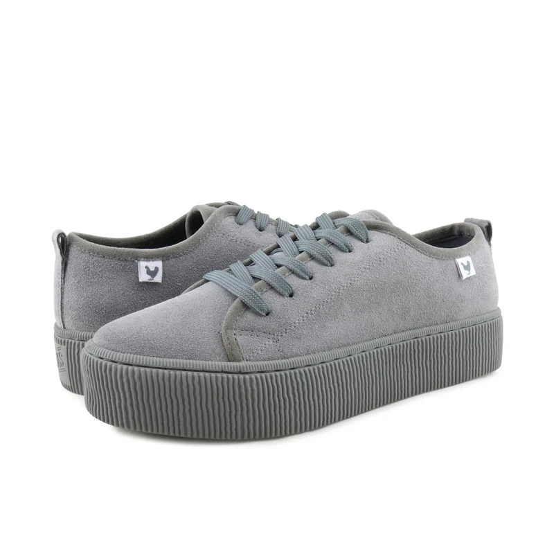 Zapatilla serraje gris YOKO Walk in Pitas