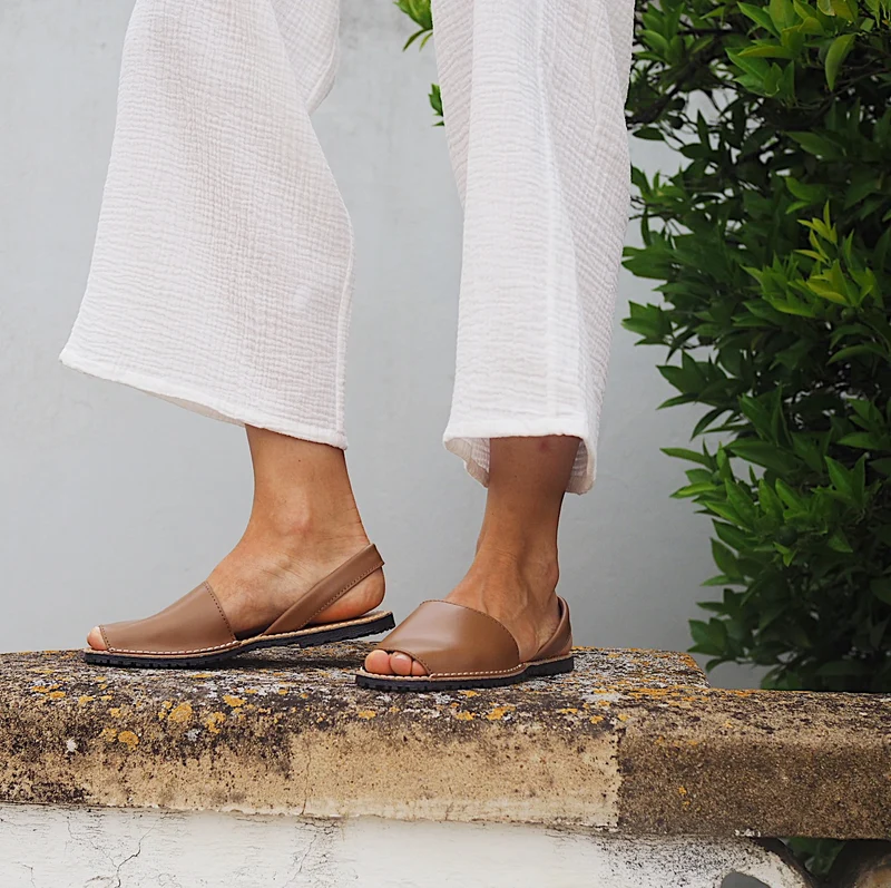 Sandalias Menorquinas Cuero