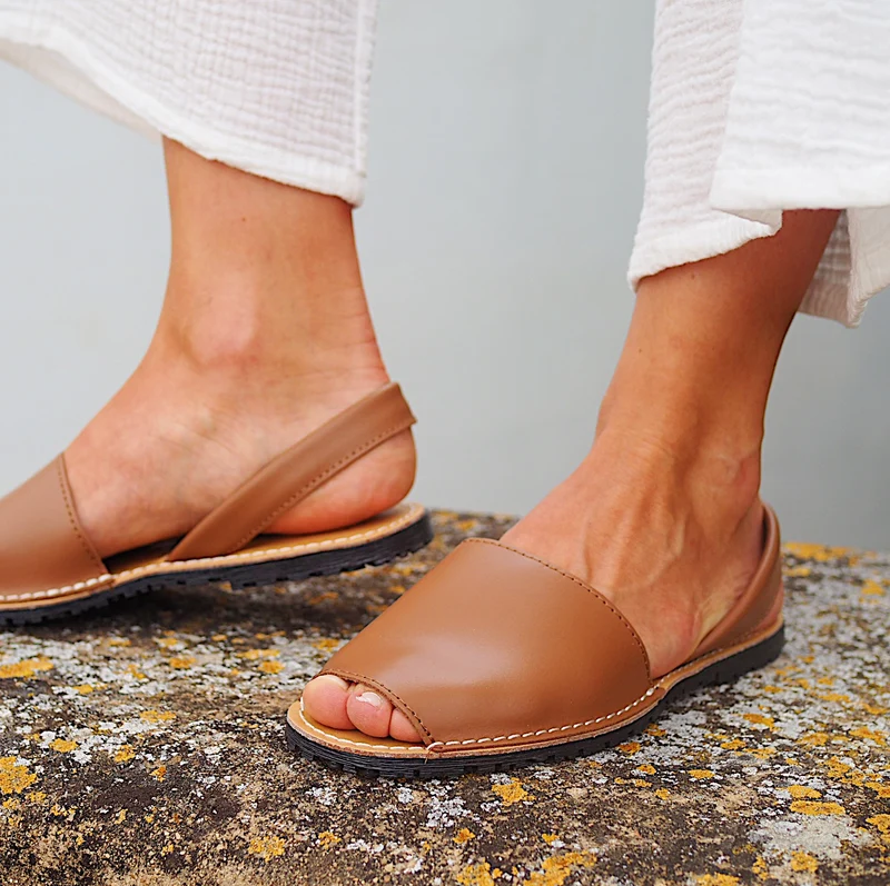 Sandalias Menorquinas Cuero