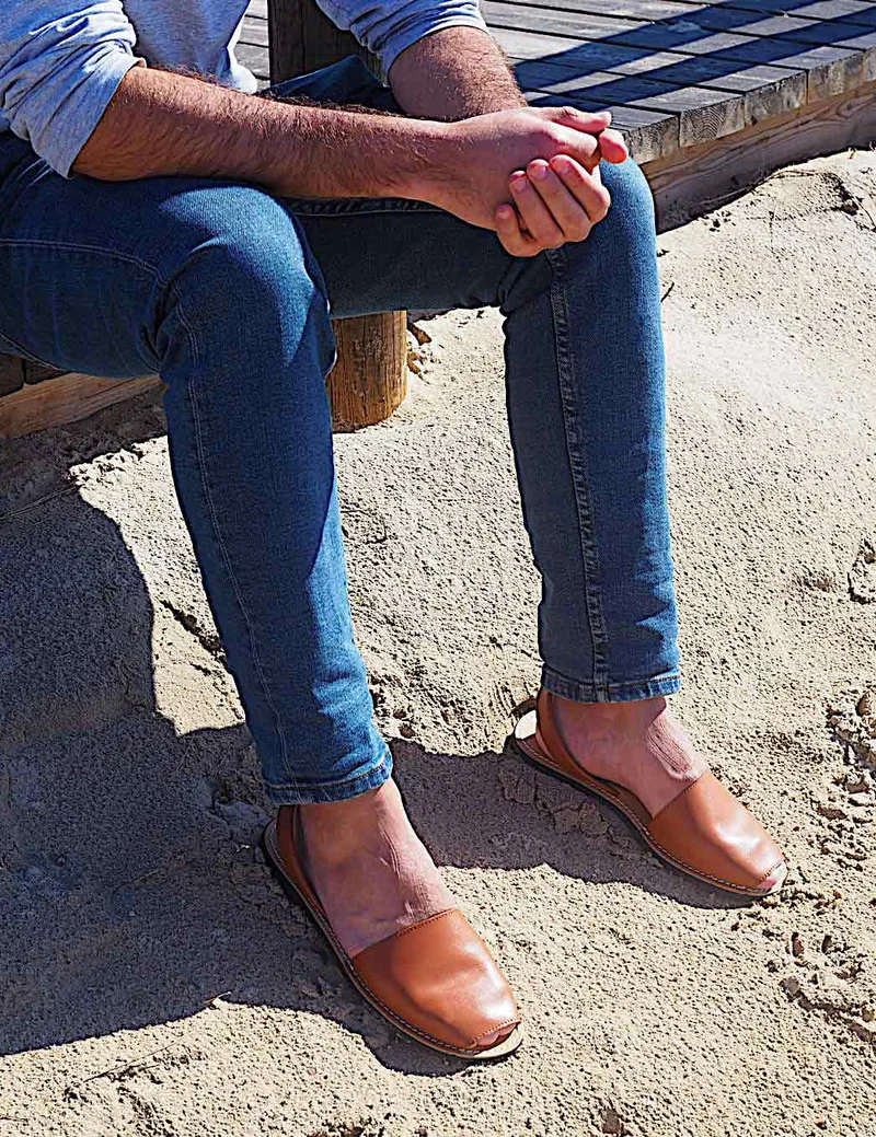 Sandalias Menorquinas Cuero