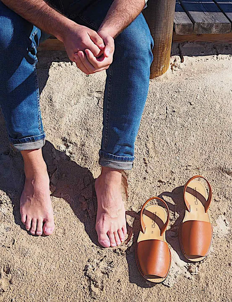 Sandalias Menorquinas Cuero