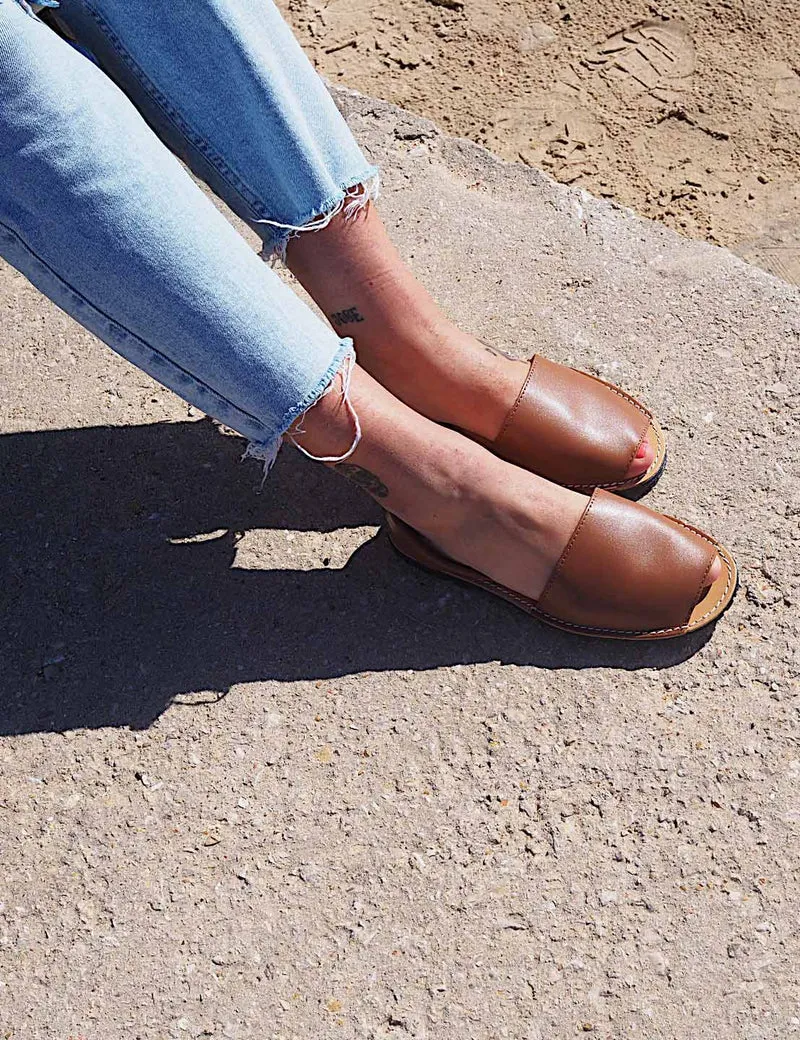 Sandalias Menorquinas Cuero