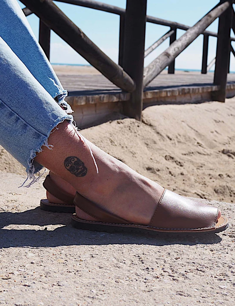 Sandalias Menorquinas Cuero