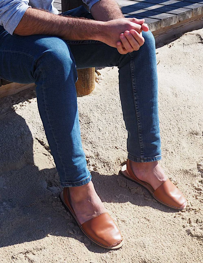 Sandalias Menorquinas Cuero