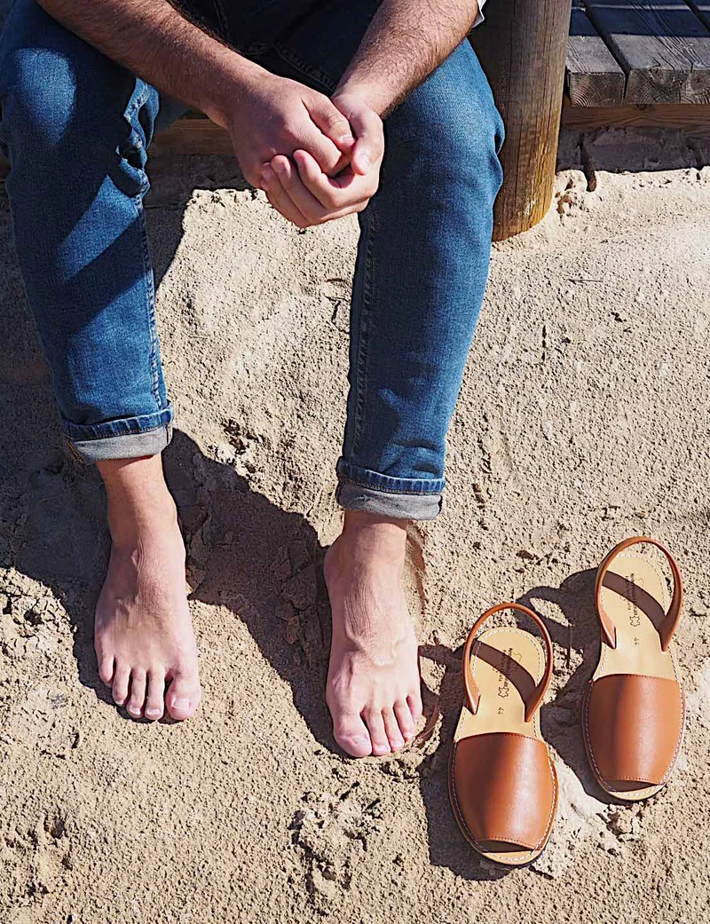 Sandalias Menorquinas Cuero