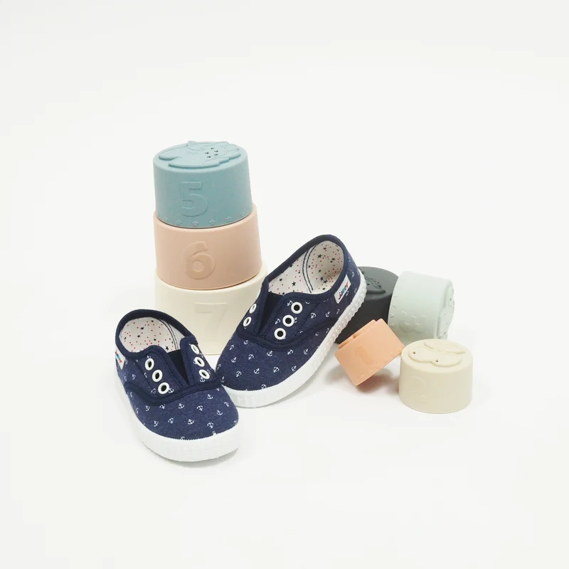 Zapatillas Javer Elástico Anclas 63-45 Jeans