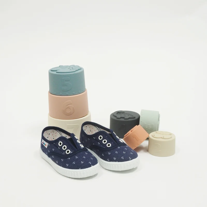Zapatillas Javer Elástico Anclas 63-45 Jeans