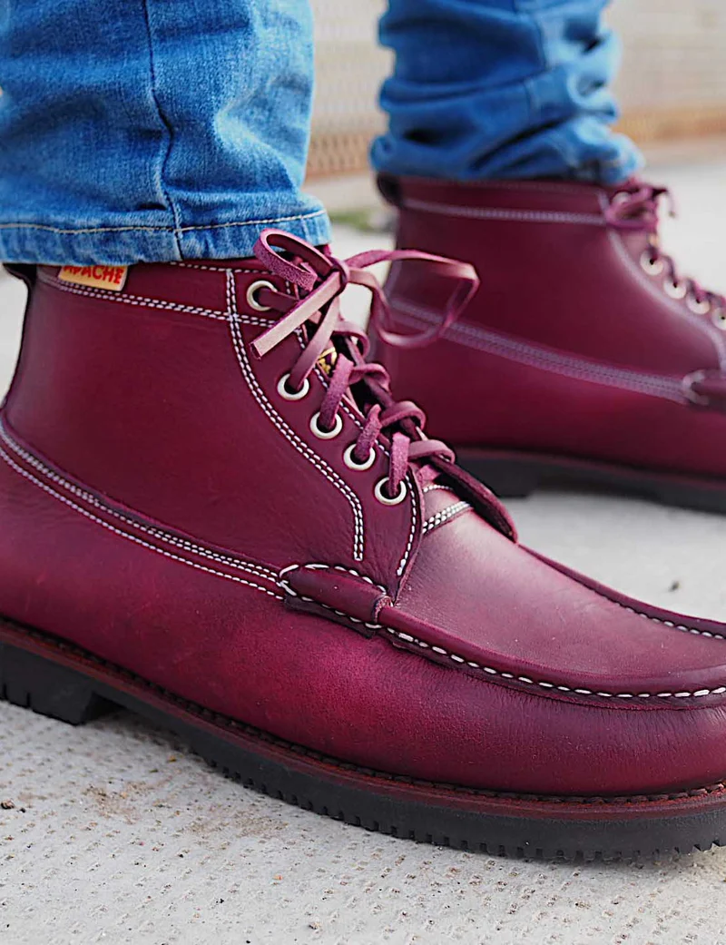 Botas Apache 506 Hunter Bajo Burdeos