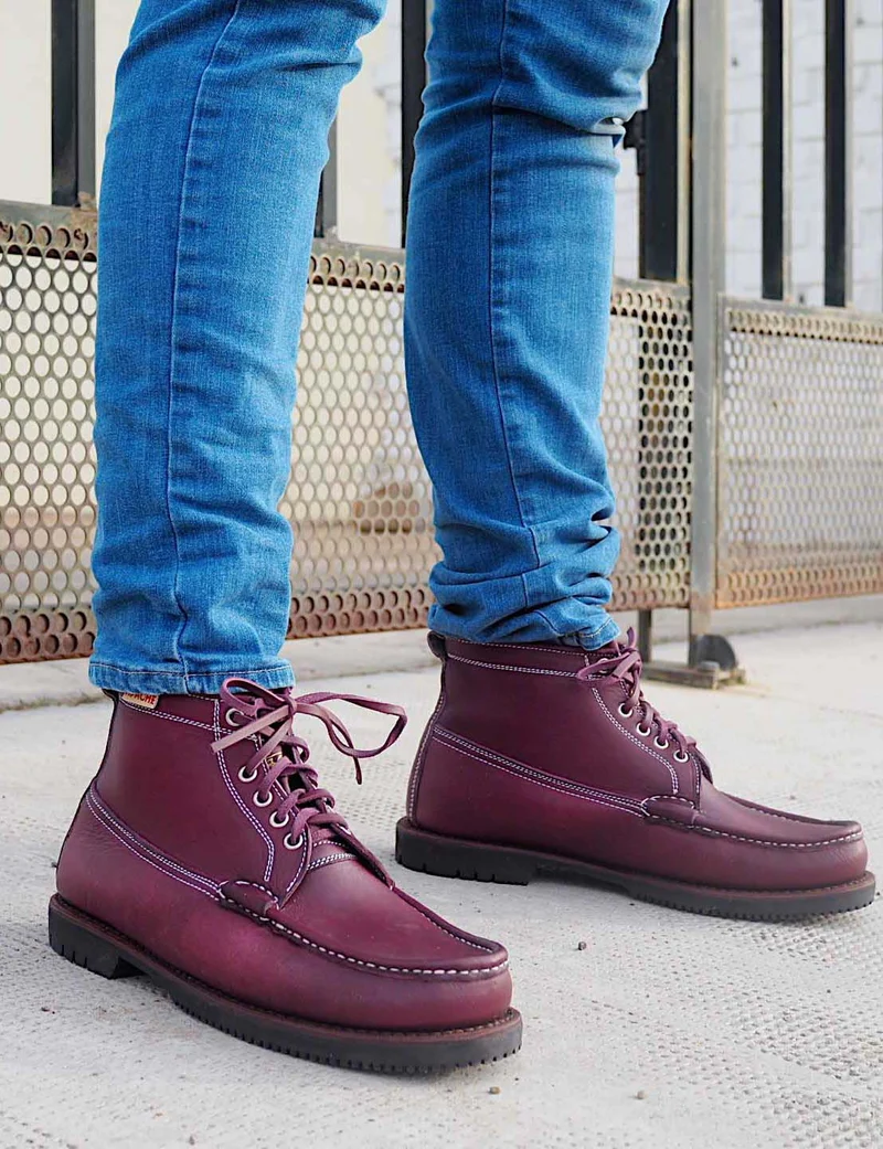 Botas Apache 506 Hunter Bajo Burdeos