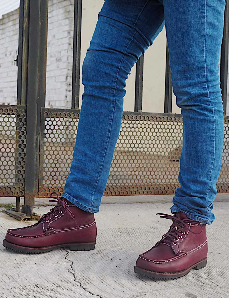 Botas Apache 506 Hunter Bajo Burdeos