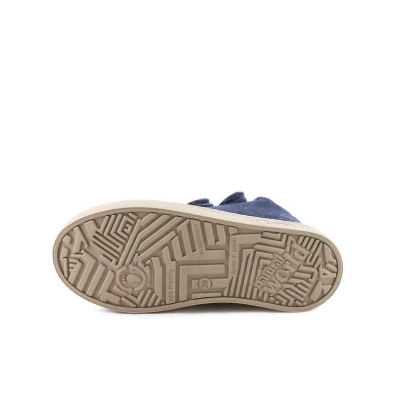 Bota serraje azul 6923 Natural World