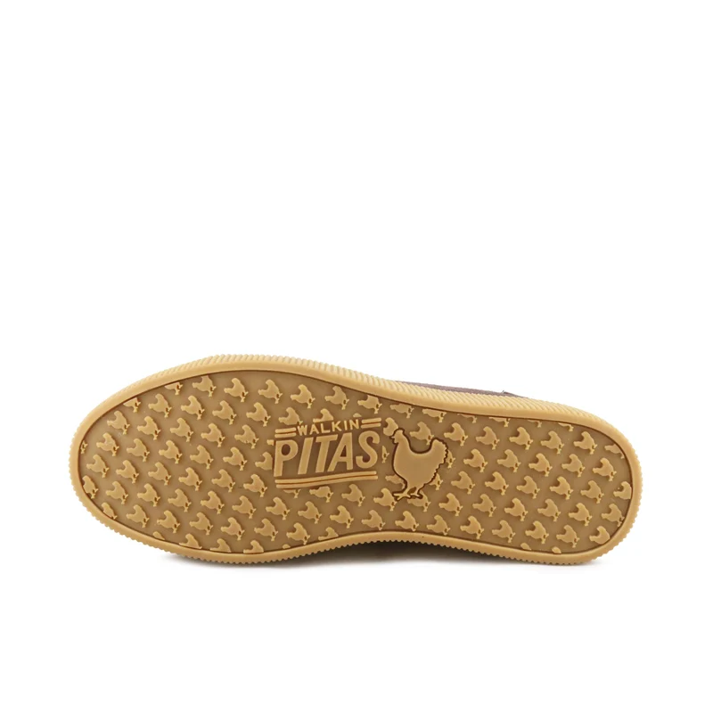 Zapatilla serraje marrón YOKO Walk in Pitas