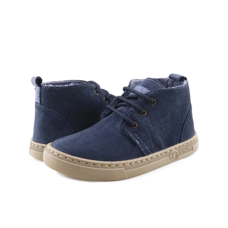 Bota serraje azul 6921 Natural World