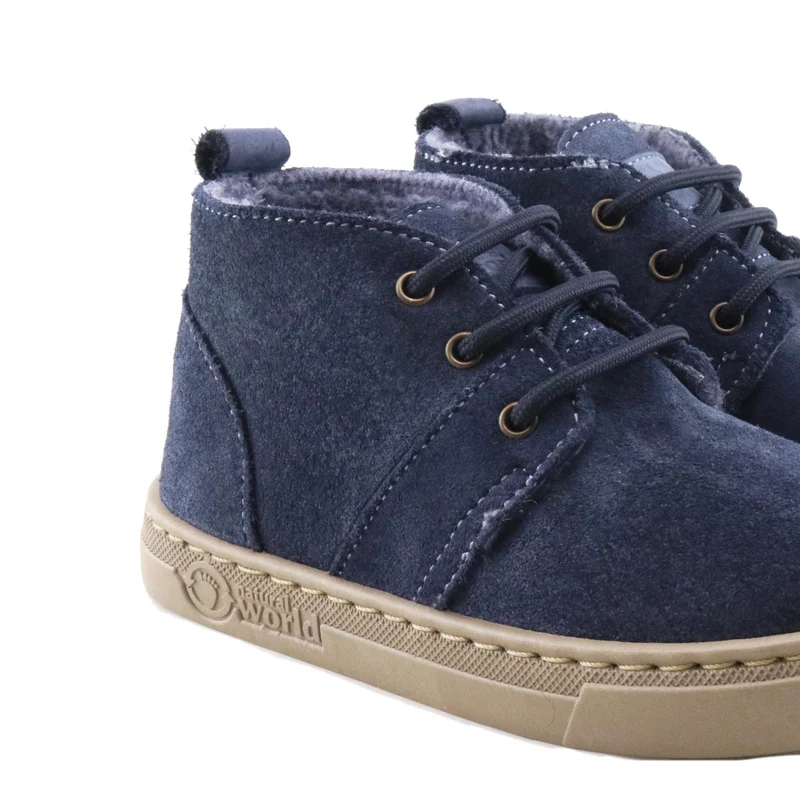 Bota serraje azul 6921 Natural World