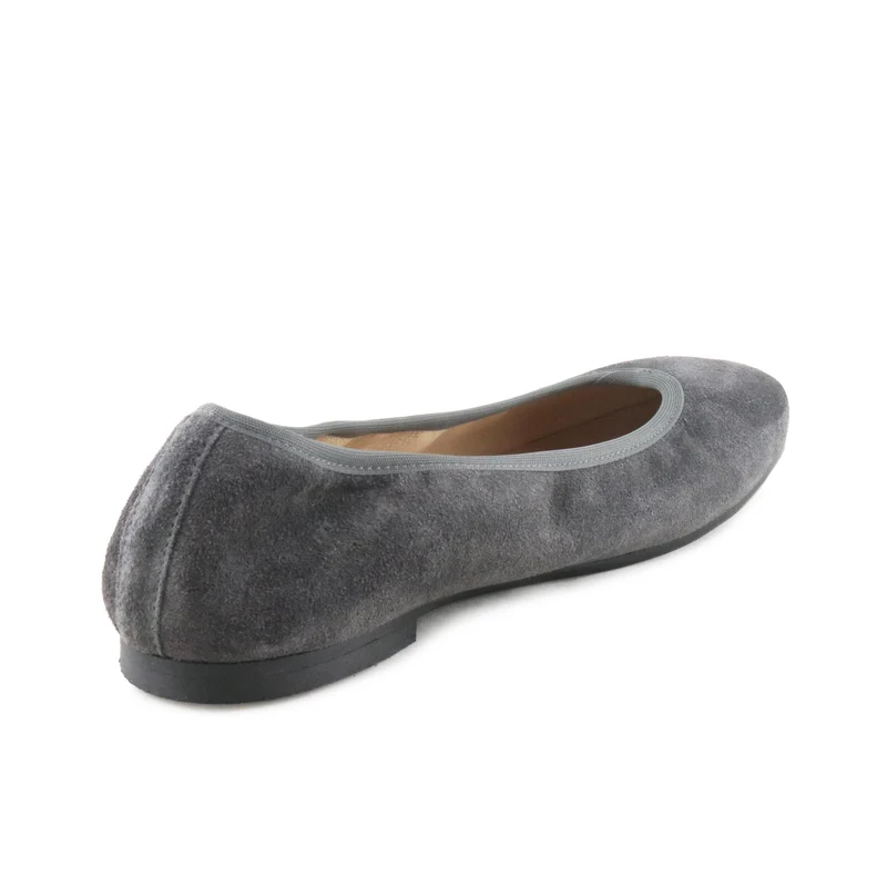 Bailarina serraje gris CRISTINA Jeromín