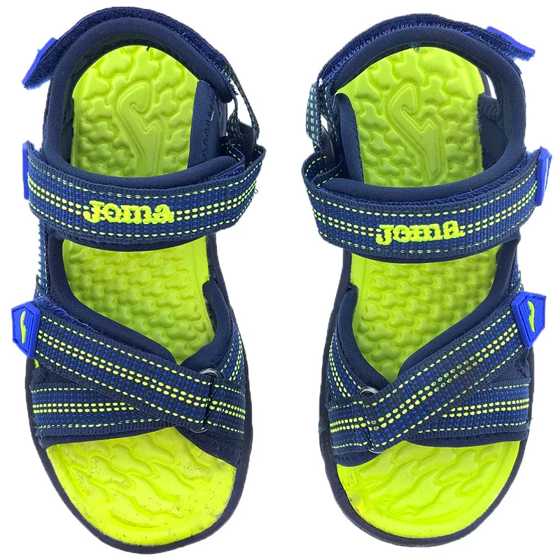 Chanclas Joma Wave Jr 2103 Navy Green Fluor