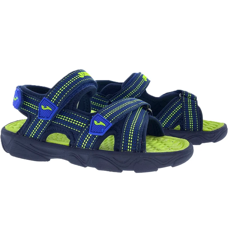 Chanclas Joma Wave Jr 2103 Navy Green Fluor