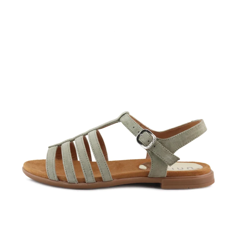 Sandalia verde gris LOKE Unisa