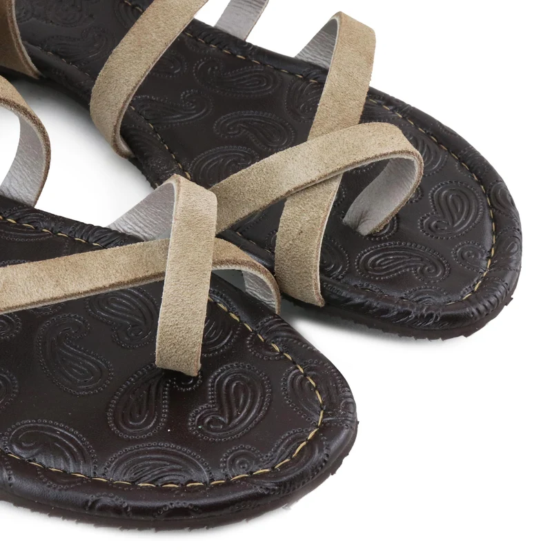 Sandalia taupe PORTOFINO Jeromín