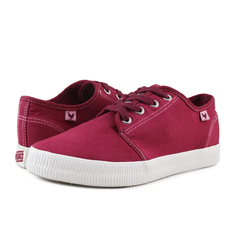 Zapatilla burdeos LEO Walk in Pitas
