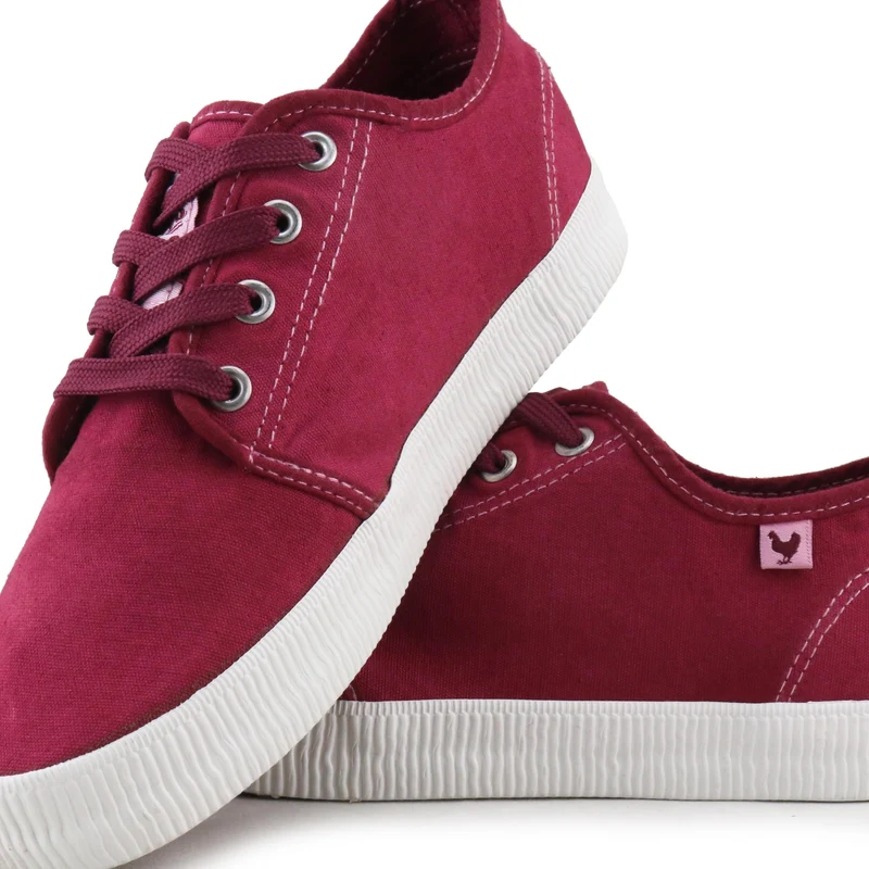 Zapatilla burdeos LEO Walk in Pitas