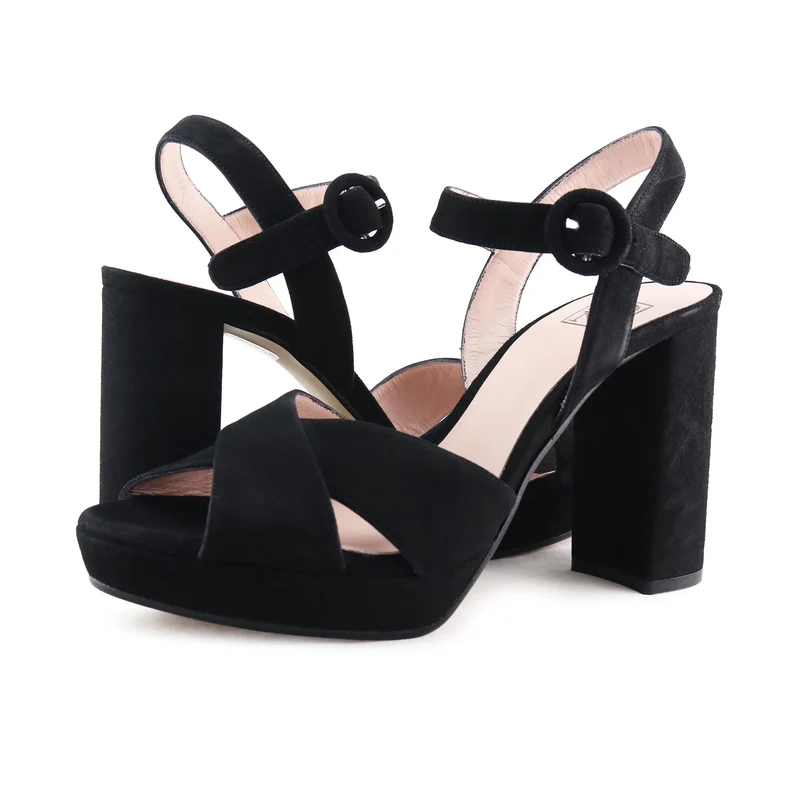 Sandalia negro 16278 Joni