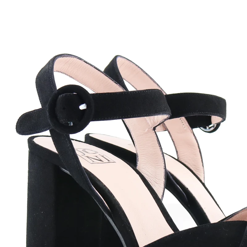 Sandalia negro 16278 Joni