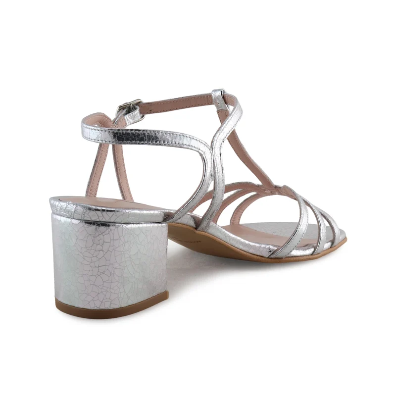 Sandalia plateado 16077 Joni