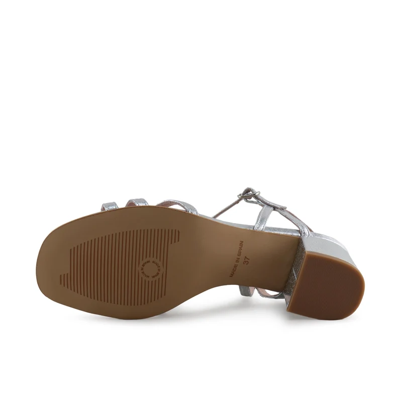 Sandalia plateado 16077 Joni