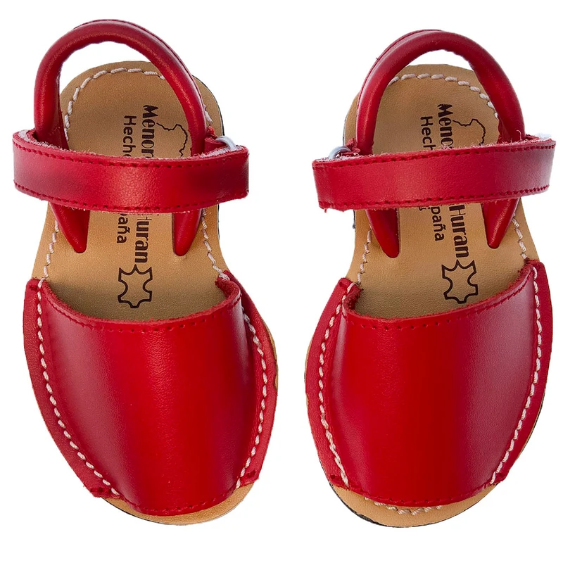 Sandalias Menorquinas 551 Rojo