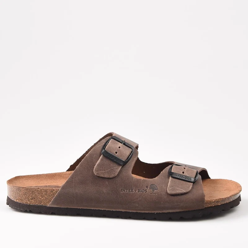 Sandalias Interbios 7206 Pardo
