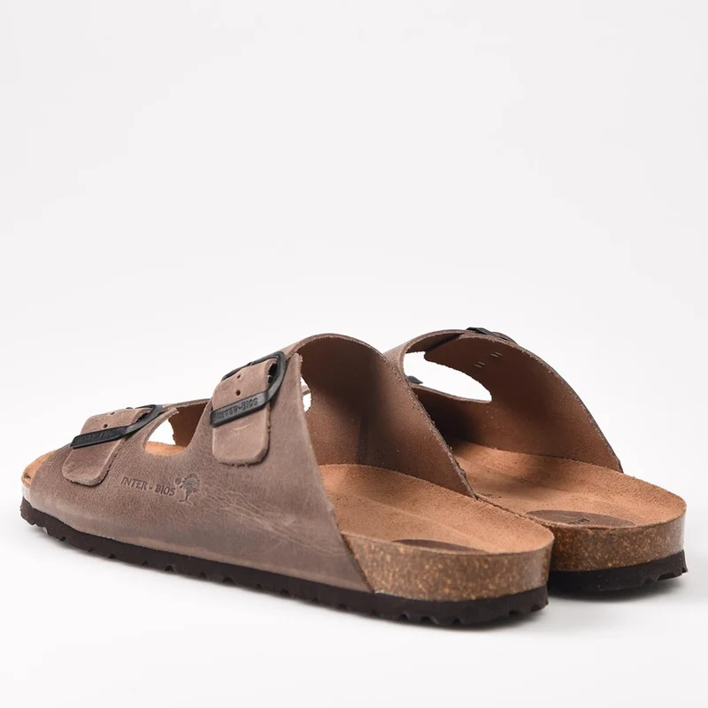 Sandalias Interbios 7206 Pardo