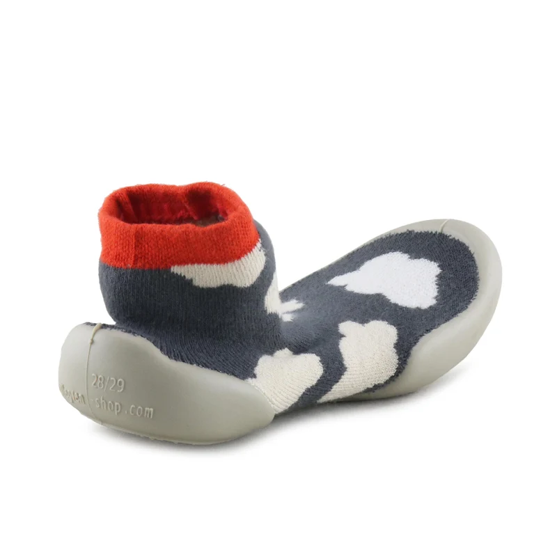 Zapatilla casa gris E5493B Collégien