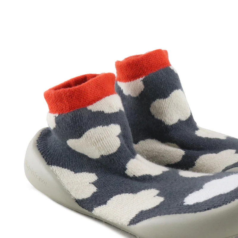 Zapatilla casa gris E5493B Collégien