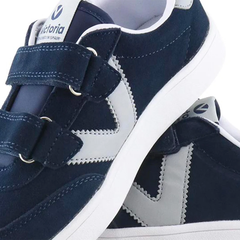 Deportiva serraje azul 1118100 Victoria