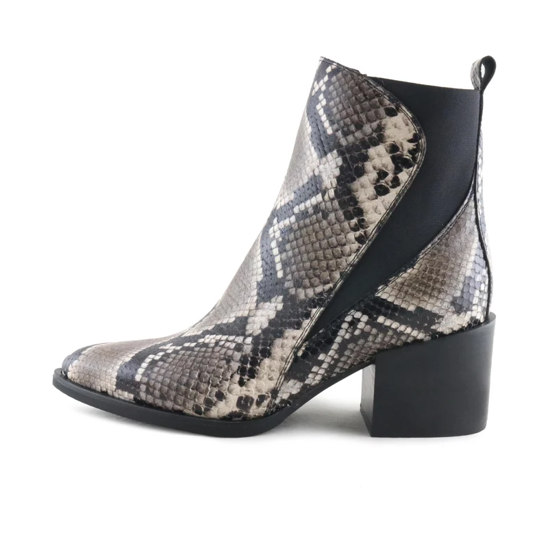Botín negro/gris 4354 Alpe