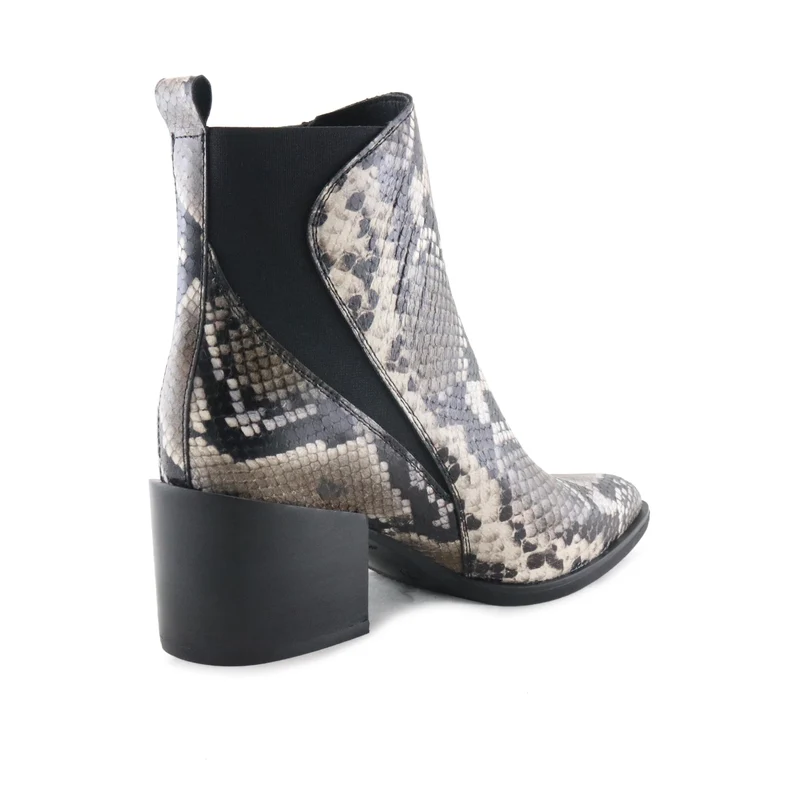 Botín negro/gris 4354 Alpe