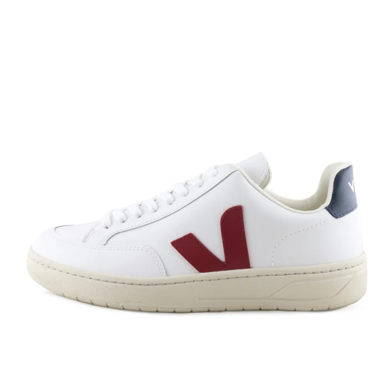Deportiva blanco/burdeos V12 Veja