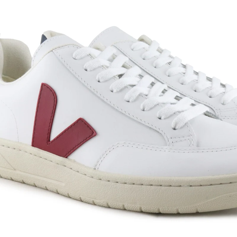 Deportiva blanco/burdeos V12 Veja