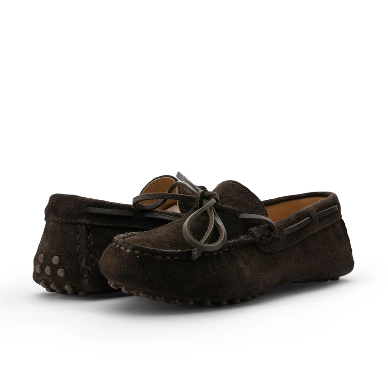 Mocasín serraje marrón H-PASLAZO Jeromín