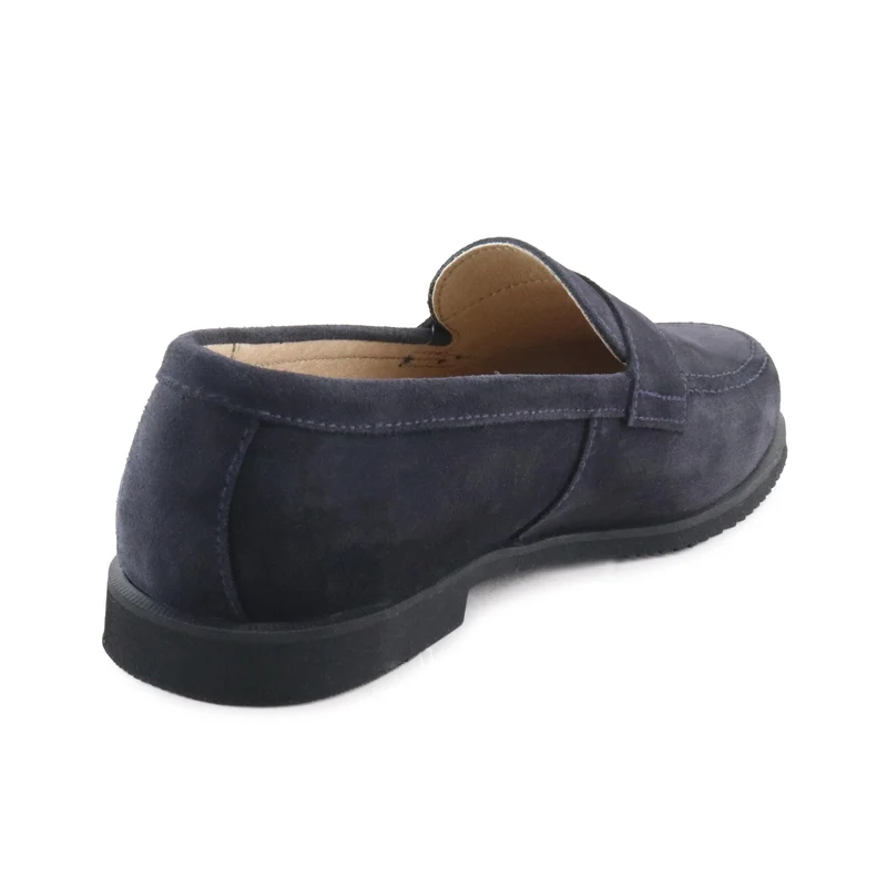 Mocasín serraje azul GORI Jeromín