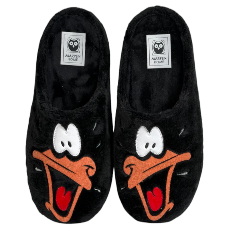 Zapatillas de Casa Marpen Slippers Pato Lucas 609IV20 Negro