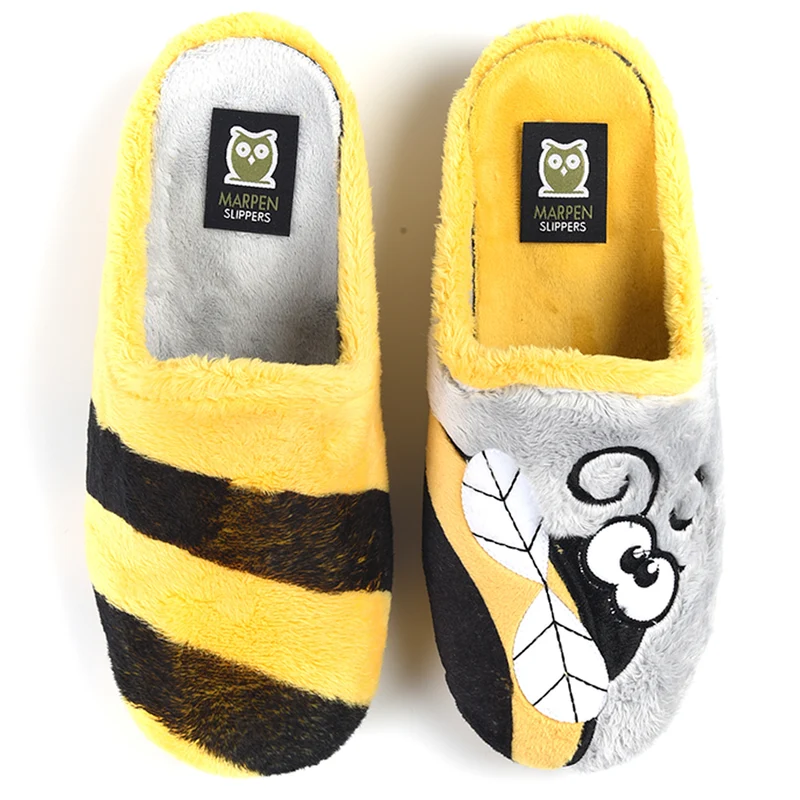 Zapatillas de Casa Marpen Slippers Abeja Amarillo