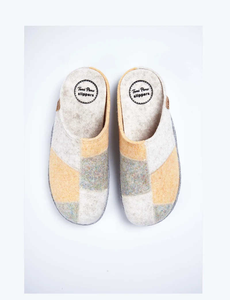Zapatillas de Casa Toni Pons Medi-JB Amarillo