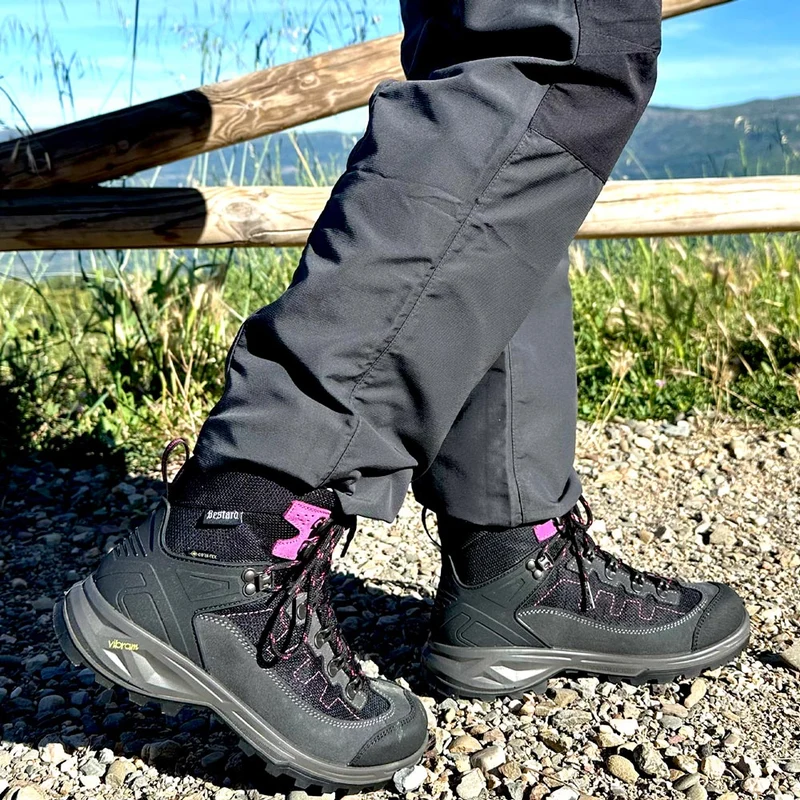 Botas de montaña y trekking Mujer Bestard Teix Lady Gore-Tex Gris
